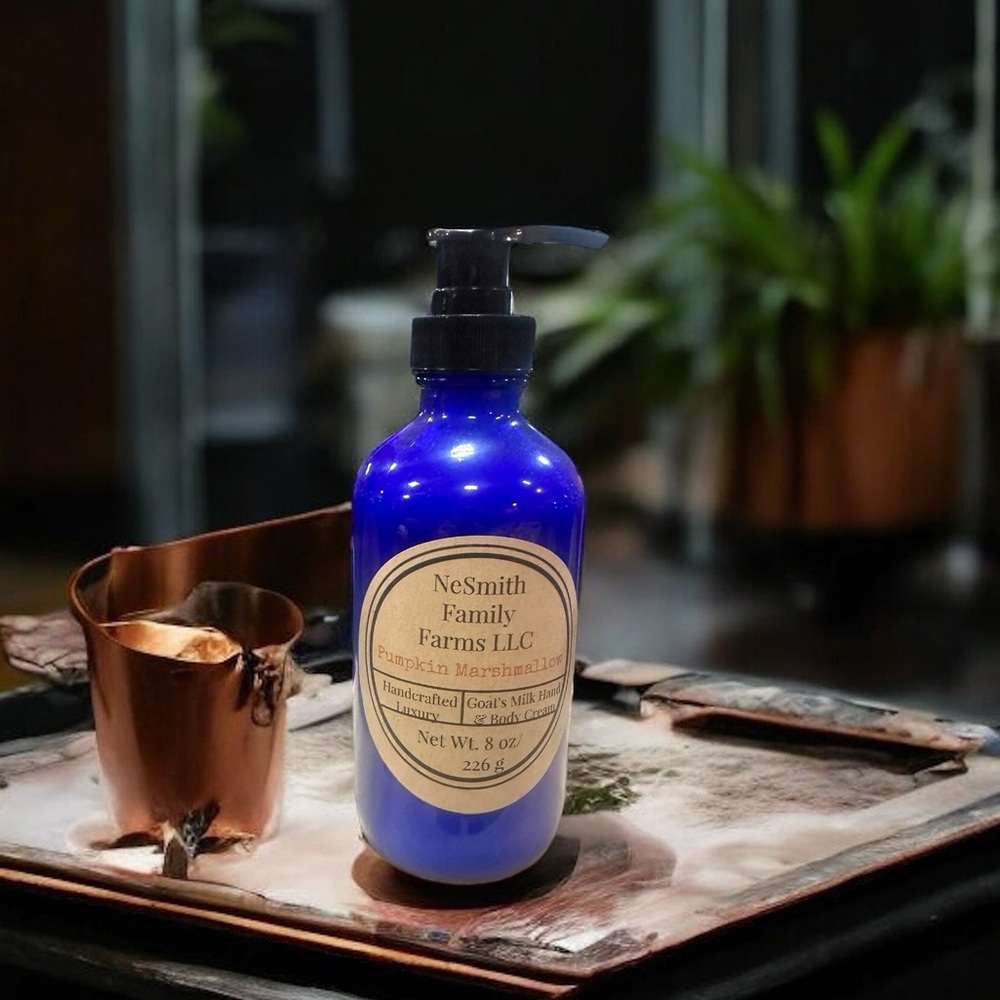 Triple Butter Goat’s Milk Hand and Body Cream in Pumpkin Marshmallow